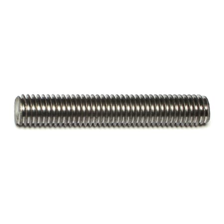 Midwest Fastener Fully Threaded Rod, 1/2"-13, Zinc Plated Finish, 4 PK 76962